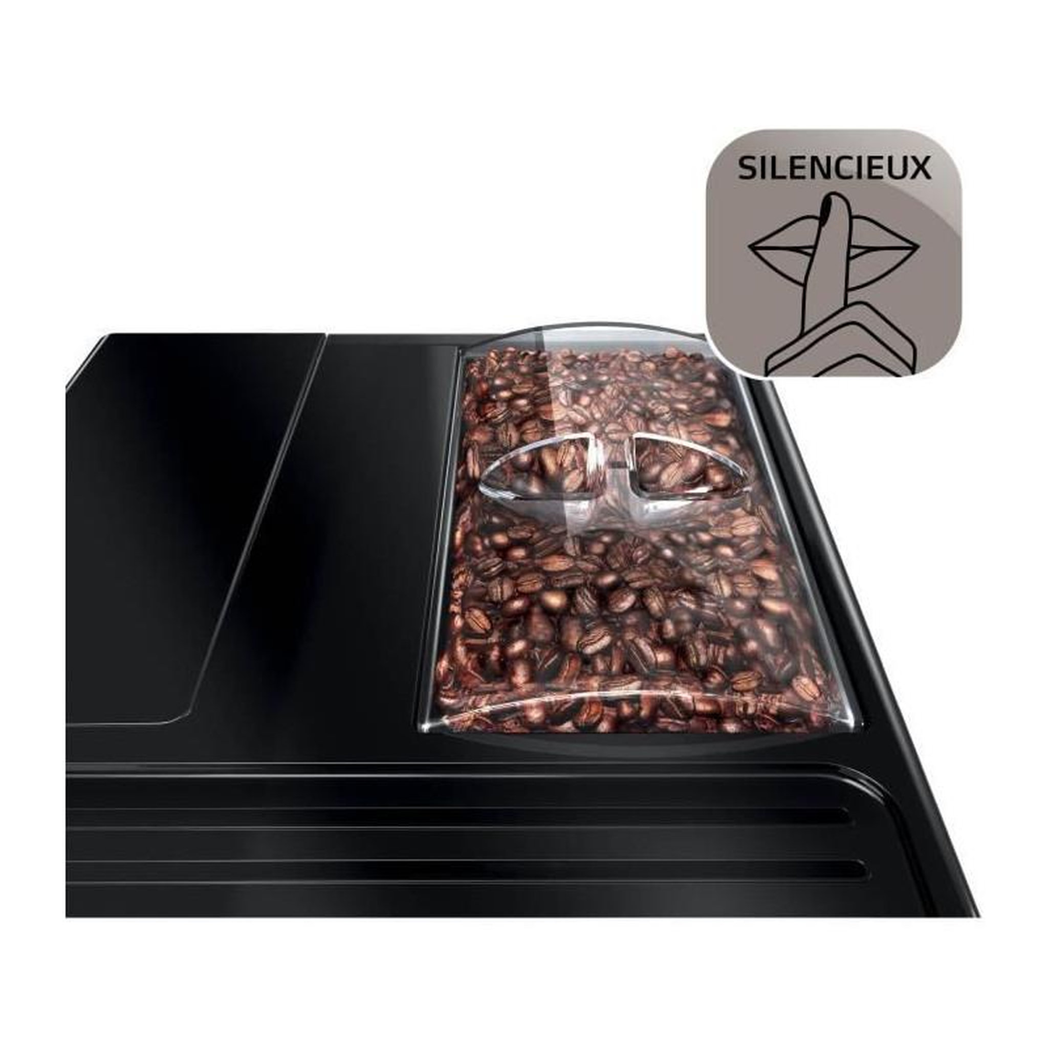 Voir la diapositive 4 : Melitta MELITTA F230-101 - Machine a cafe Purista - Expresso Automatique avec broyeur a grains - 1450W - Reservoir deau 1,2L - Argent