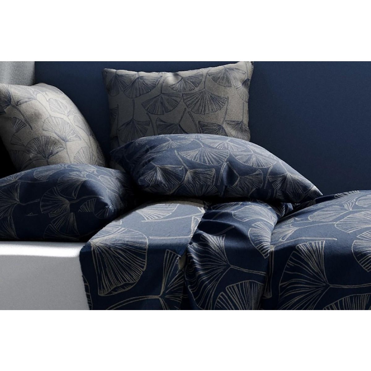 ATELIER DU COTON Parure housse de couette 100% coton 57fils edo