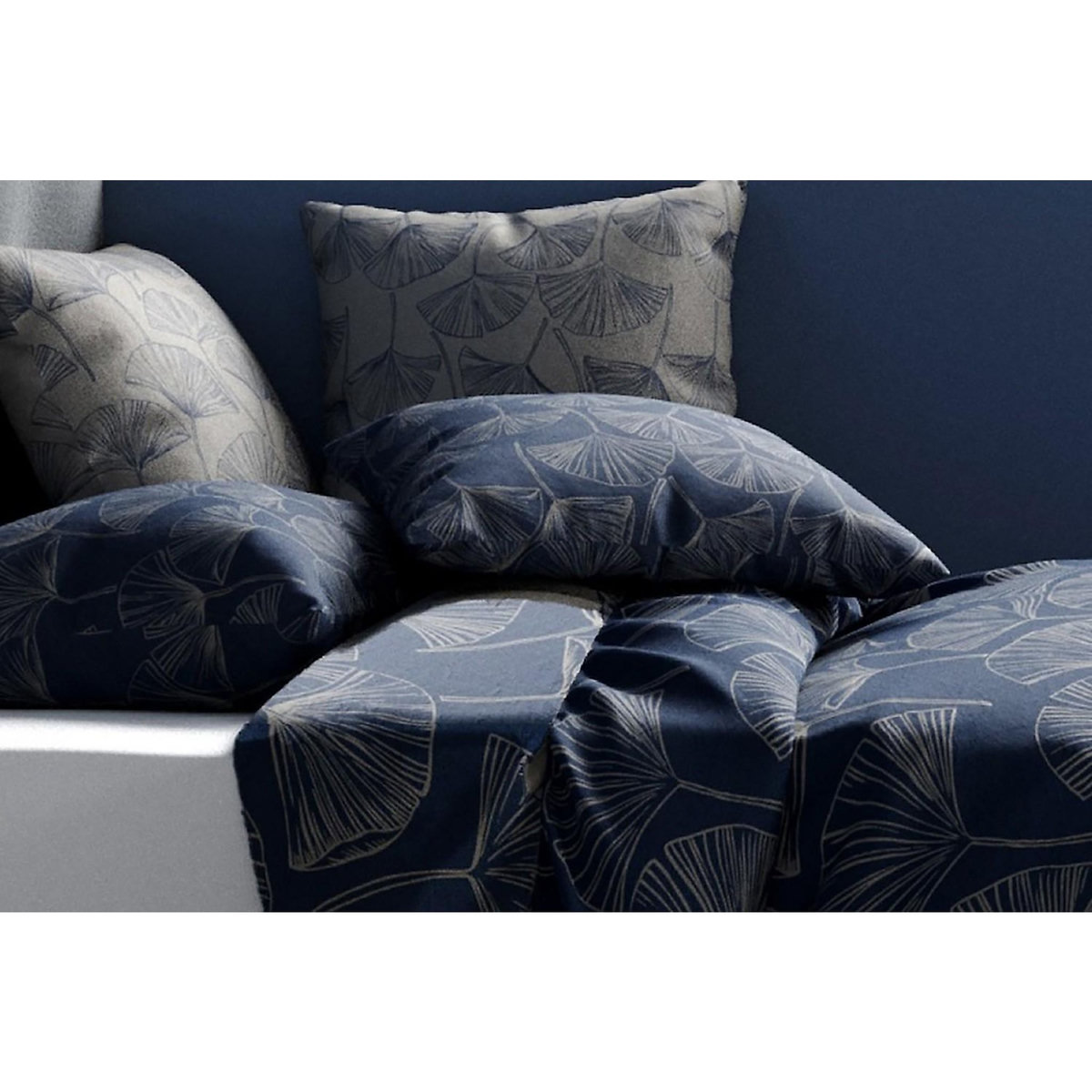 ATELIER DU COTON Parure housse de couette 100% coton 57fils edo