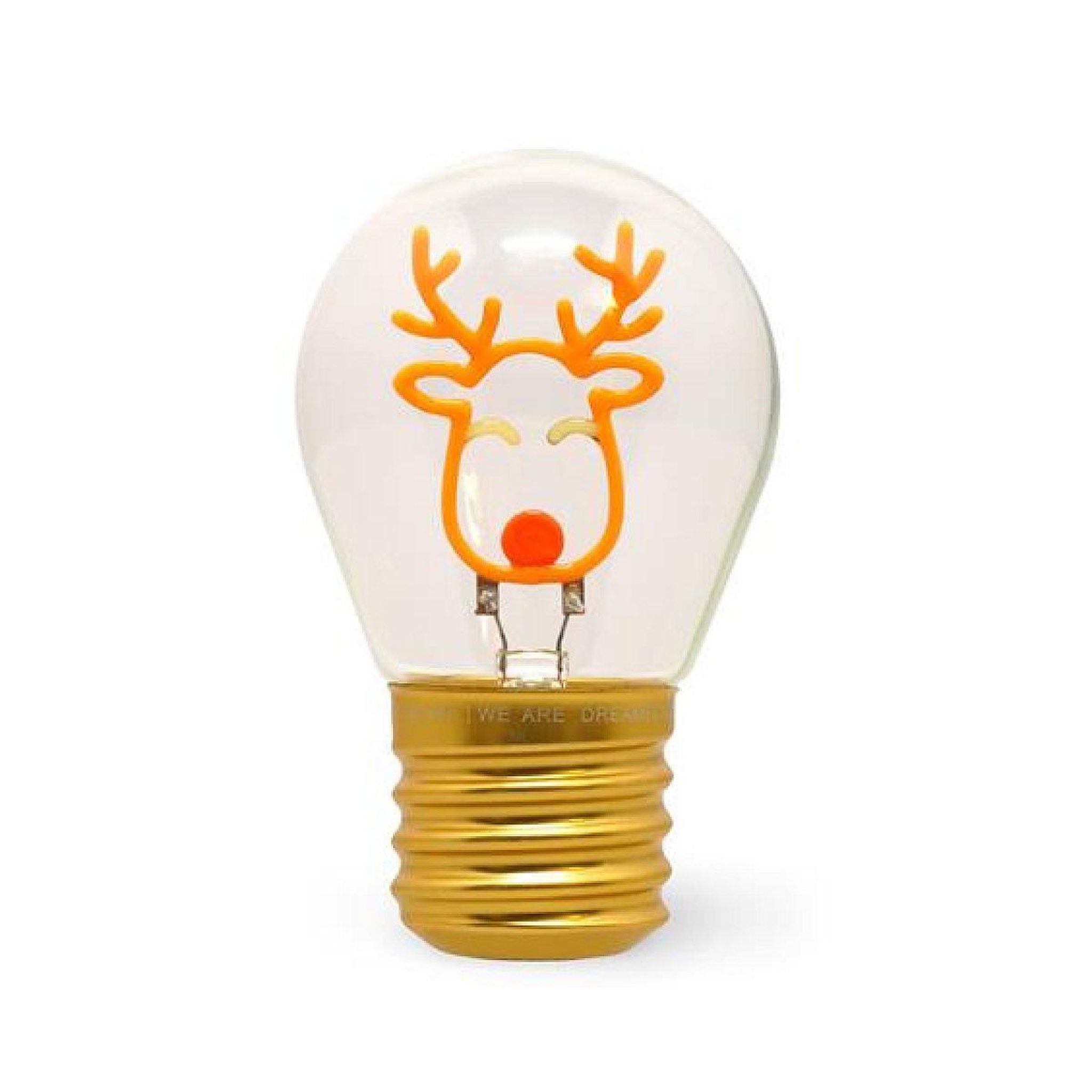 LEGAMI Lampe de table en forme d'ampoule - renne