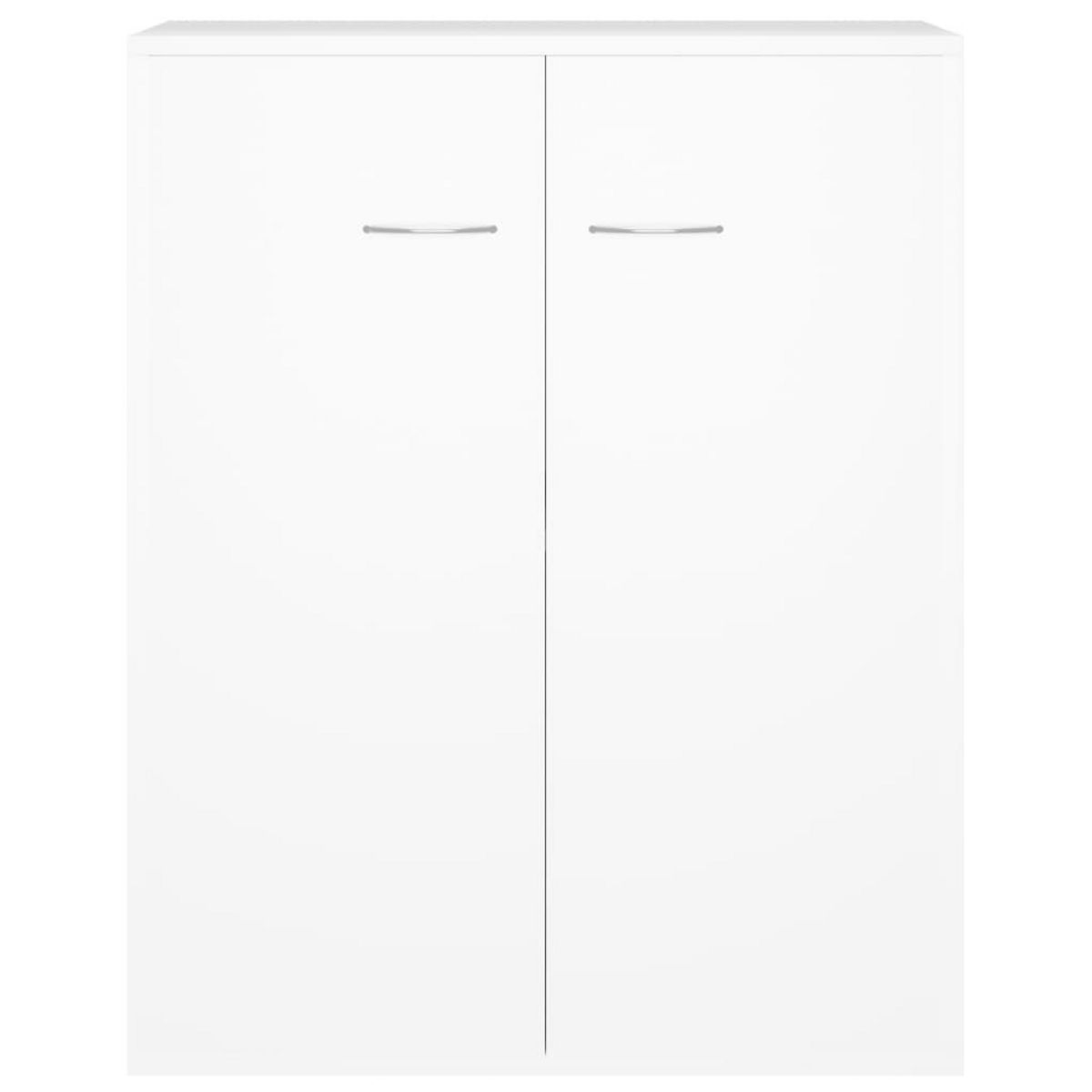 VIDAXL Buffet blanc 60x30x75 cm bois d'ingenierie