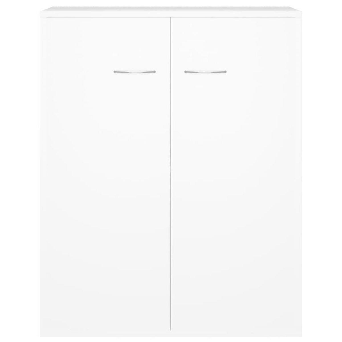 VIDAXL Buffet blanc 60x30x75 cm bois d'ingenierie