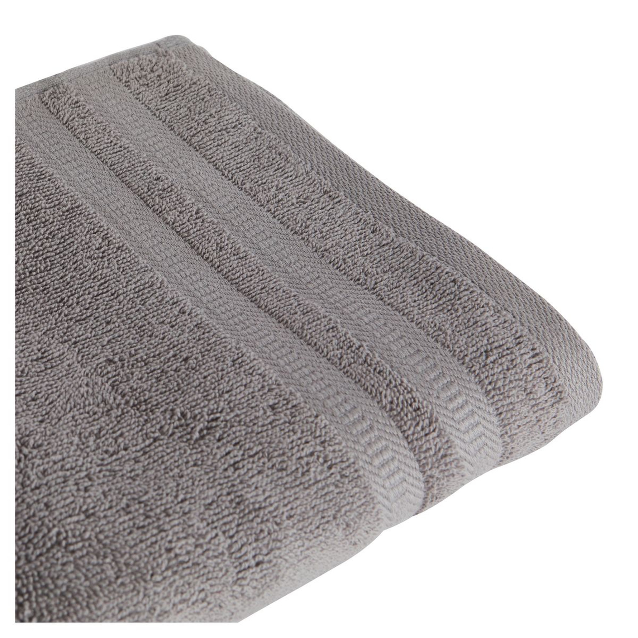 Voir la diapositive 3 : ACTUEL Serviette invité unie en coton 450 g/m²
