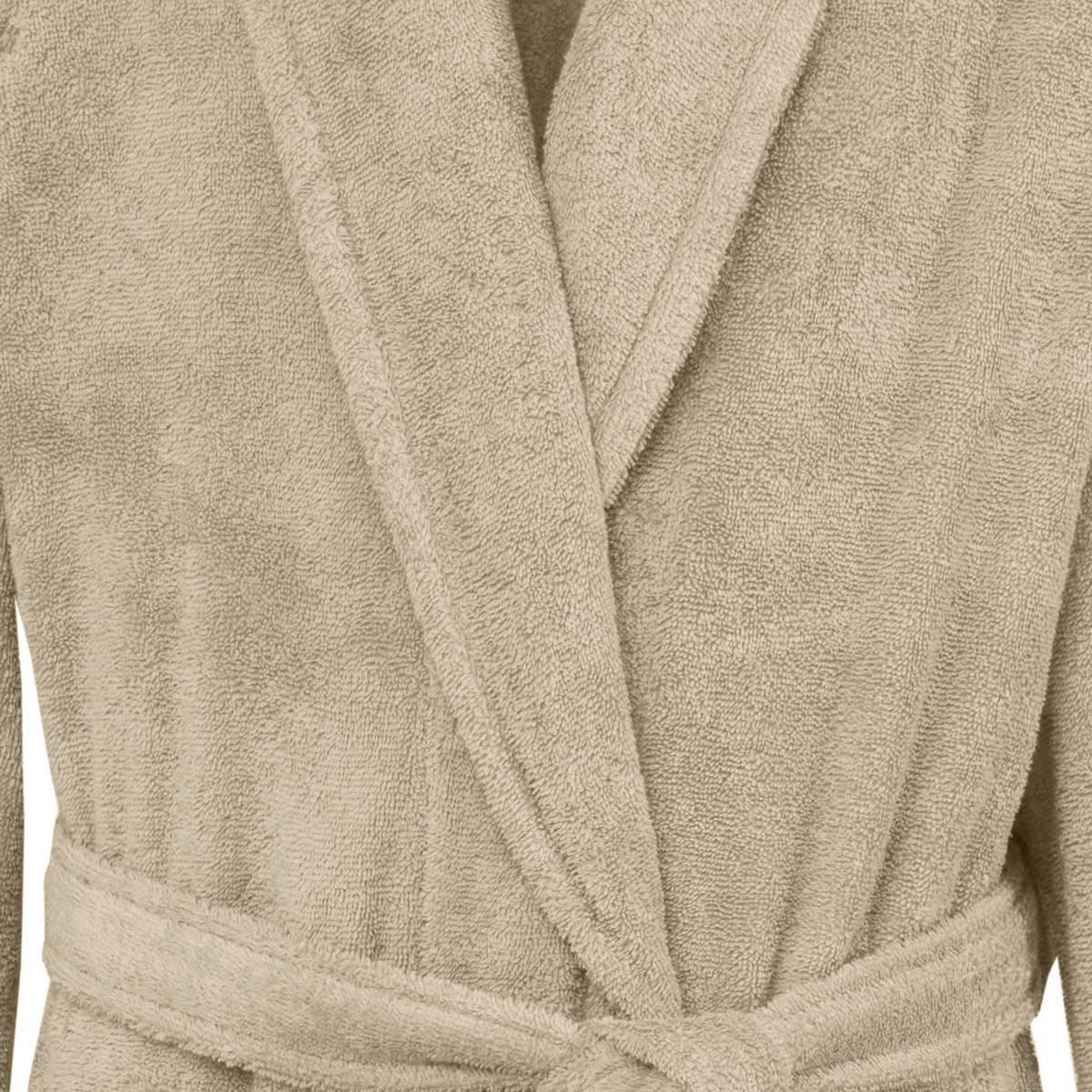 Voir la diapositive 3 : Sensei Maison Peignoir éponge homme-femme col châle 400 g/m² STUDIO