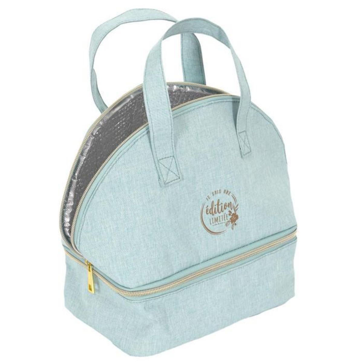 Paris Prix Sac Fraîcheur 2 Compartiments  Lady Boss  27cm Bleu