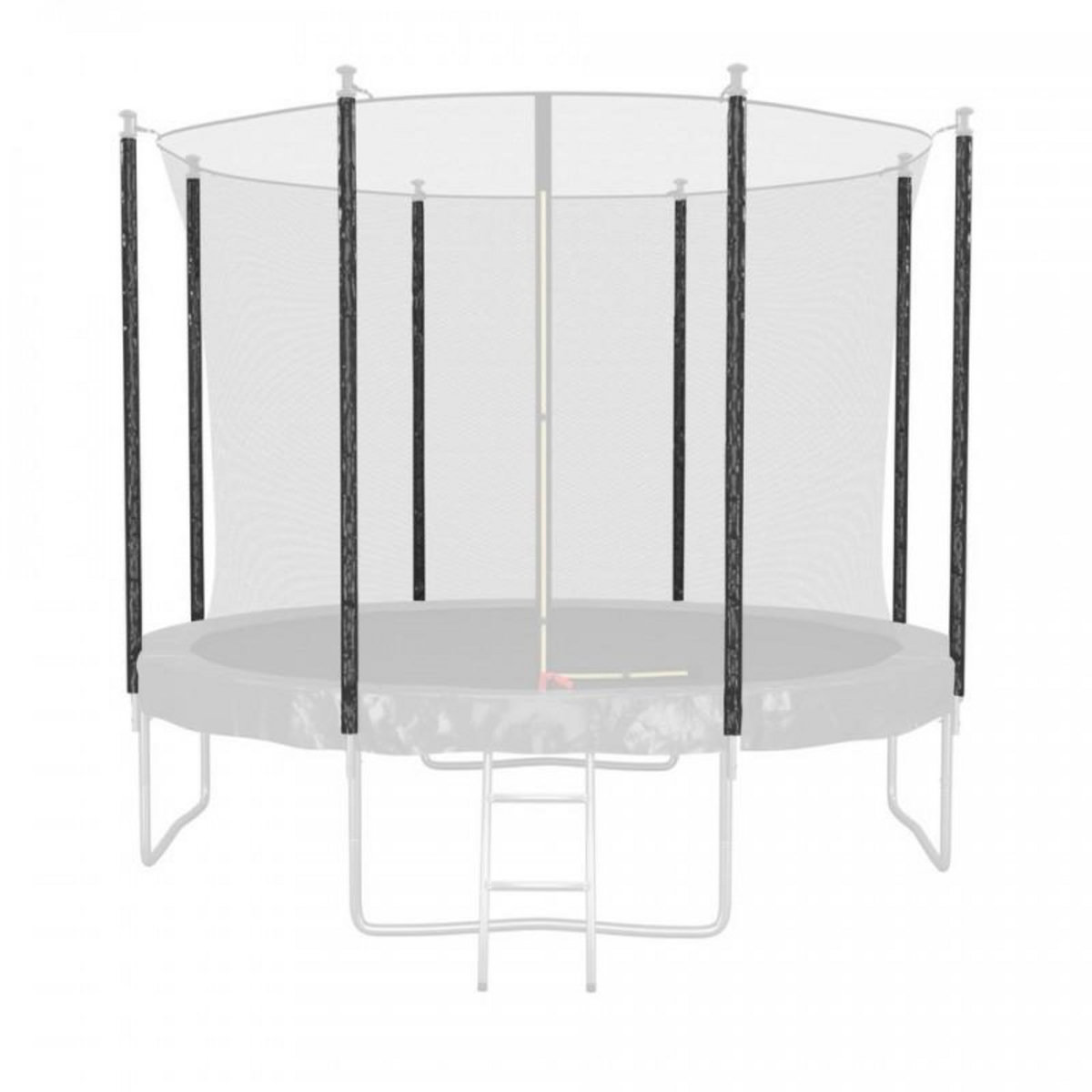 JUMP4FUN Protection pour perches de trampolines toutes tailles Pack de 8 Chaussettes universelles