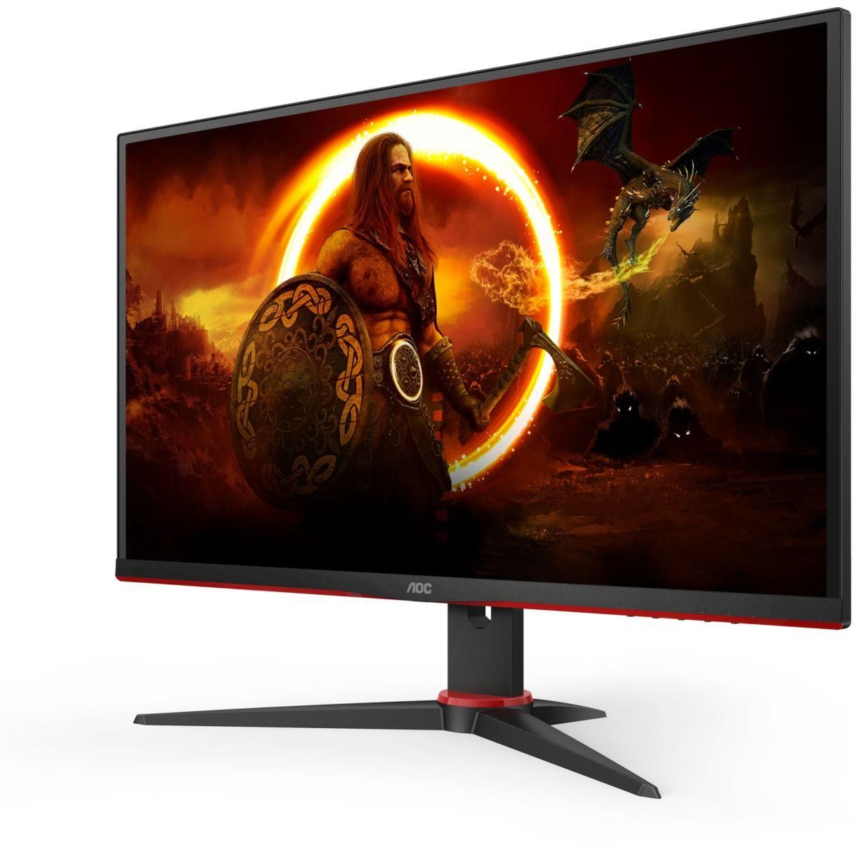 AOC Ecran PC Gamer G2 27G2SPAE Plat 27'' IPS