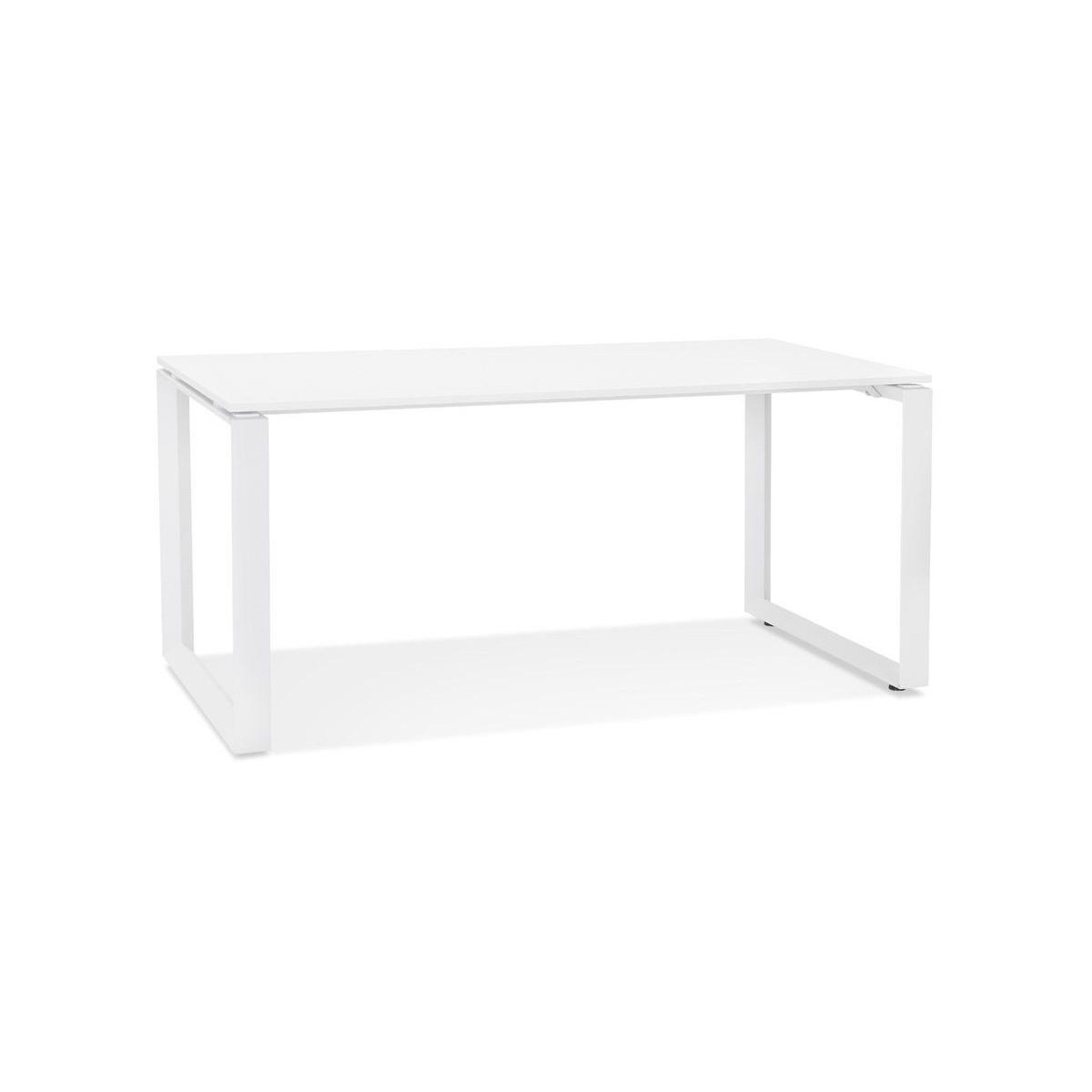 Voir la diapositive 1 : Paris Prix Bureau design  abigano  160cm blanc