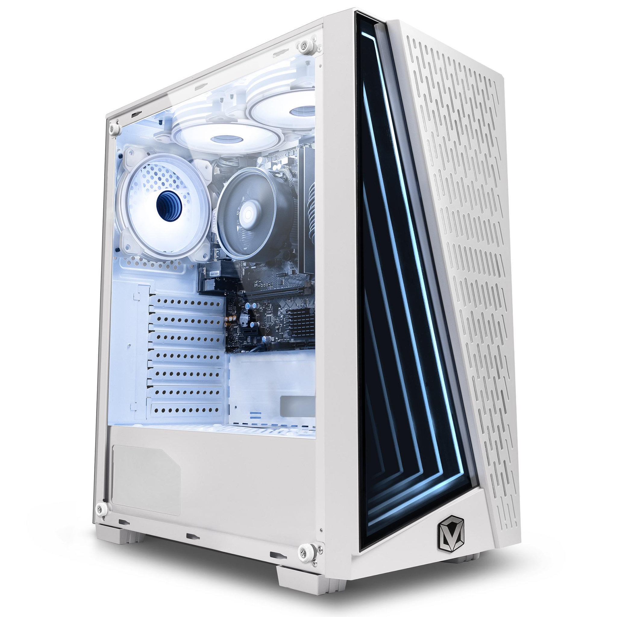 VIBOX PC Gamer - Ryzen 3 3200G, Graphiques intégrés, 8 Go RAM, 480 Go SSD, Linux, WiFi