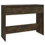 Voir la diapositive 2 : VIDAXL Table console chene fume 100x35x76,5 cm bois d'ingenierie