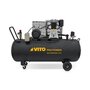 Voir la diapositive 1 : VITO Pro-Power Compresseur d'air à Courroie triphasé 300L 10 Bar 4000W 5.5CV VITO 500L/min.