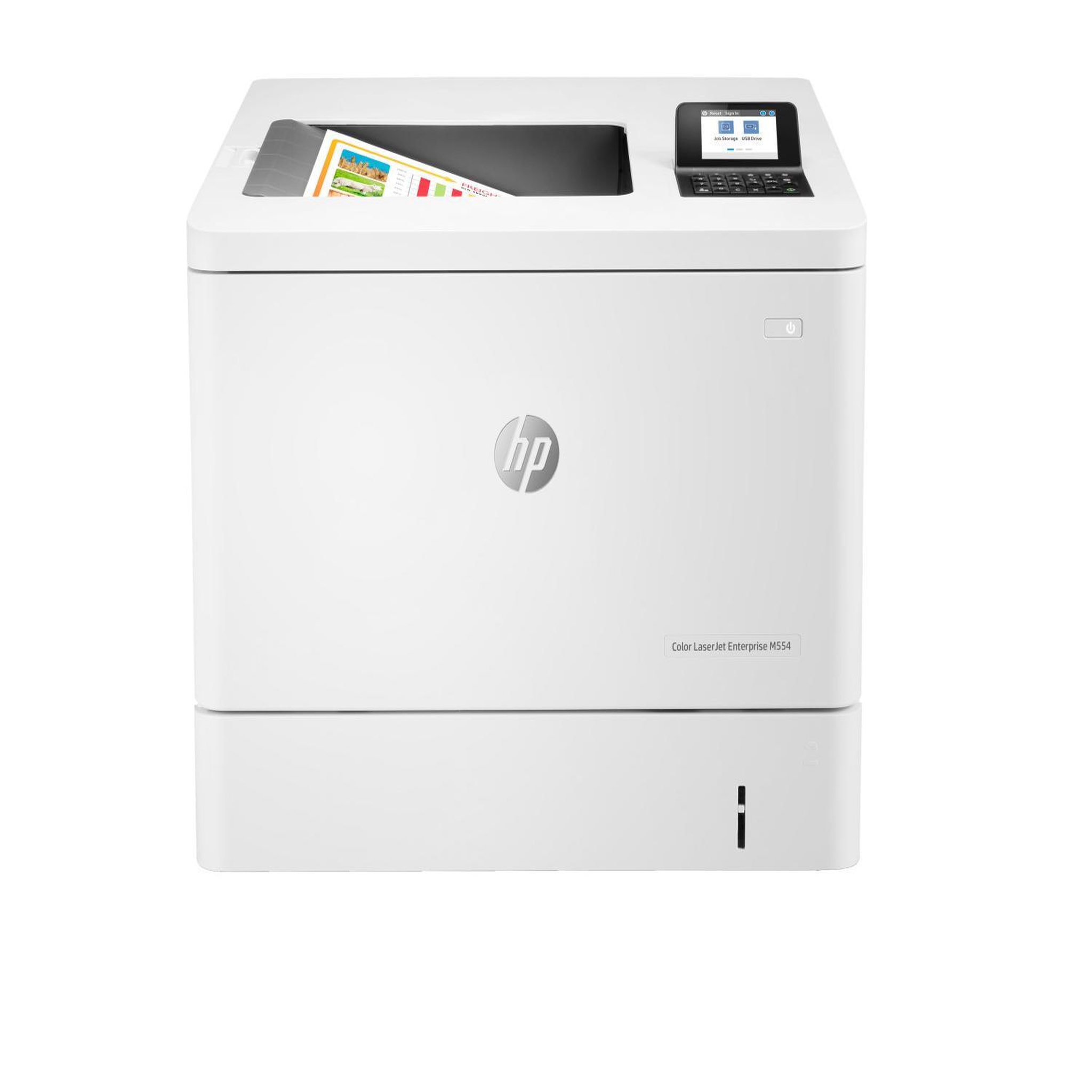 Voir la diapositive 2 : HP Hp color laserjet enterprise m554dn printer couleur 1200 x 1200 dpi a4