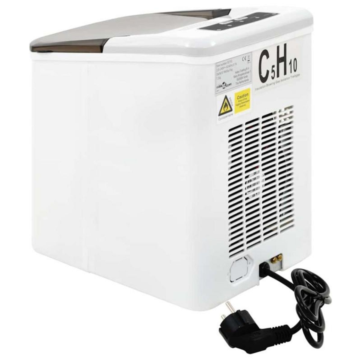 VIDAXL Appareil à glaçons Blanc 1,4 L 15 kg 24 h