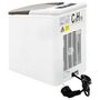 Voir la diapositive 4 : VIDAXL Appareil à glaçons Blanc 1,4 L 15 kg 24 h