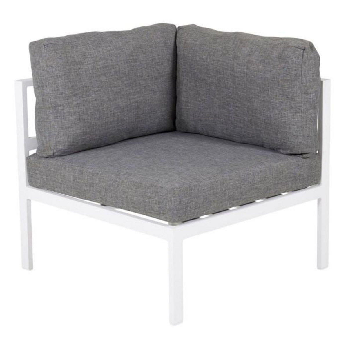 Paris Prix Module Canapé d'Angle de Jardin  Copacabana  74cm Blanc