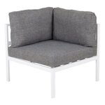 Paris Prix Module Canapé d'Angle de Jardin  Copacabana  74cm Blanc