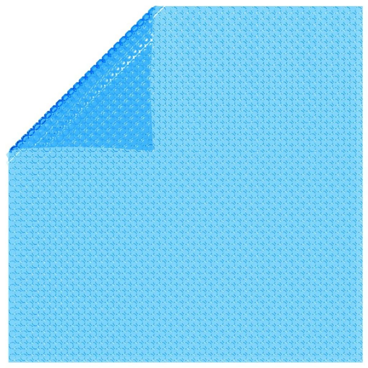 VIDAXL Couverture de piscine Bleu 417 cm PE