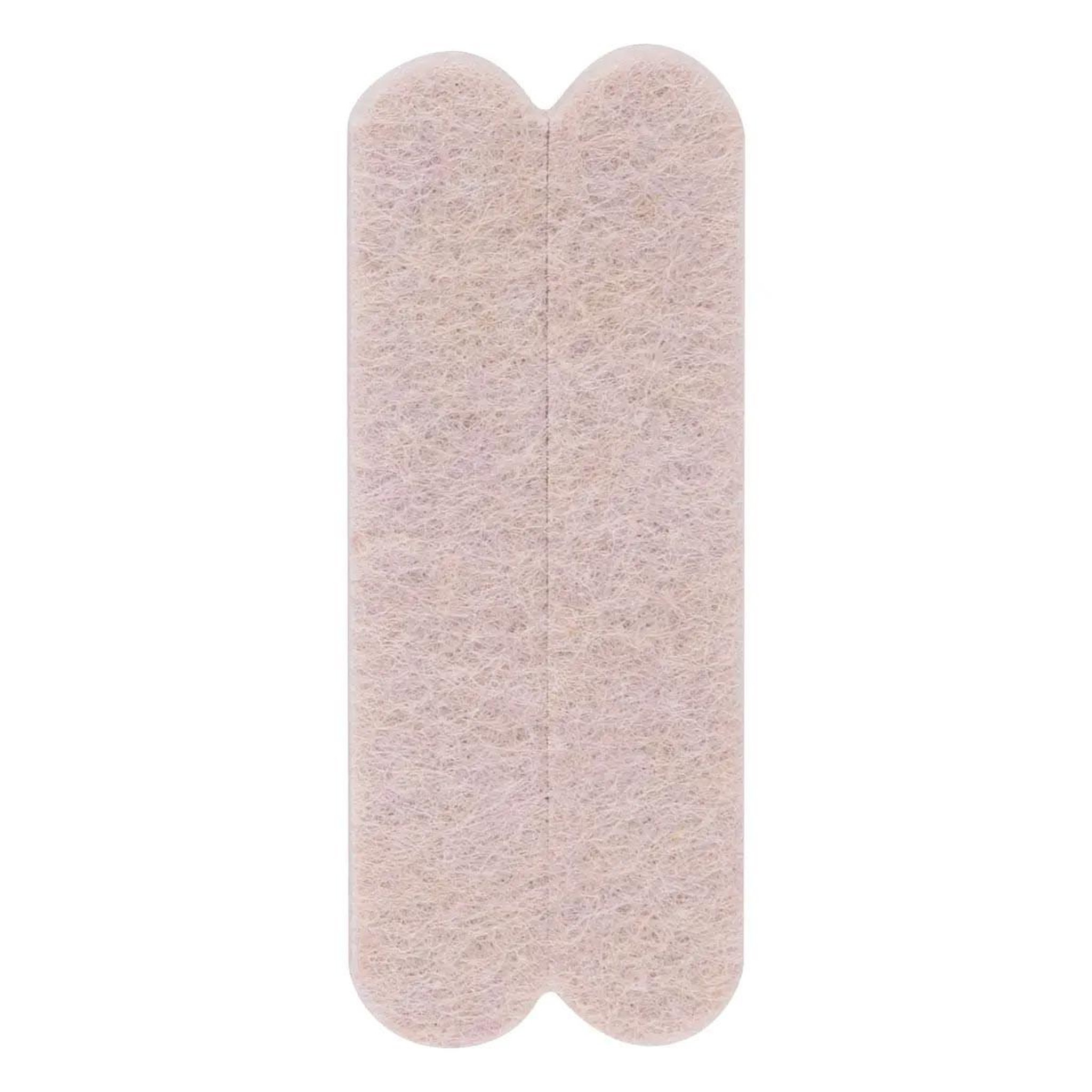 Voir la diapositive 2 : FIVE Lot de 116 patins de protection  feutre  6cm blanc