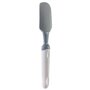 Voir la diapositive 2 : Paris Prix Spatule en Silicone  Bavaroise  24cm Blanc & Gris