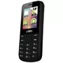 PARLA Téléphone mobile - PARLA P123 - Noir - Double SIM