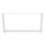 Voir la diapositive 5 : VIDAXL Pieds de table a manger forme V 2pcs blanc 70x(30-31,3)cm acier