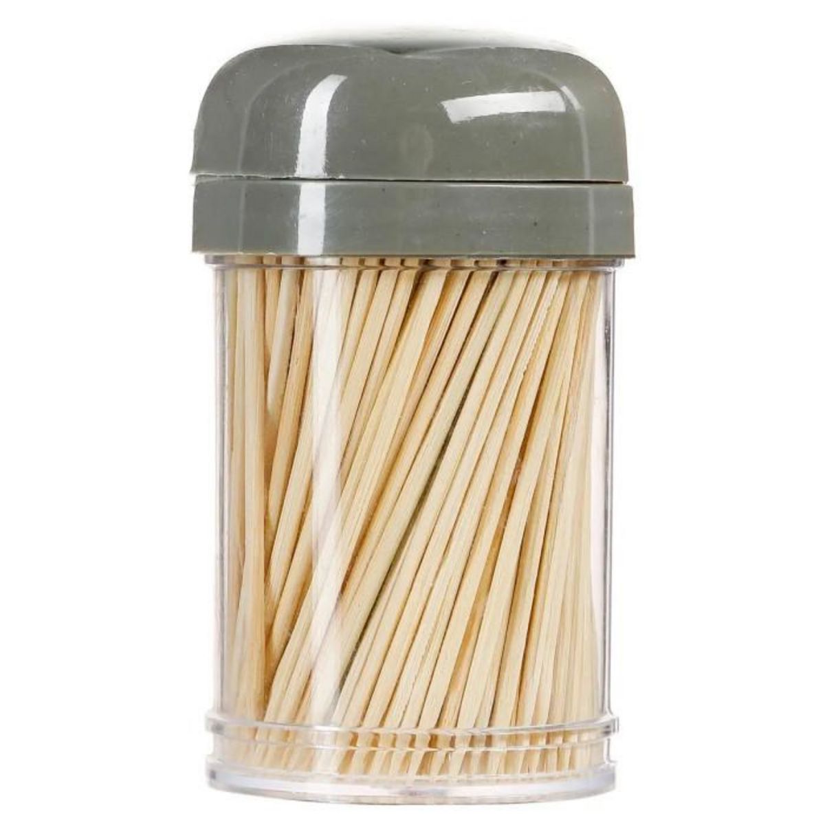 FIVE Lot de 3 Pots à Cure-Dents  Bambou  8cm Multicolore