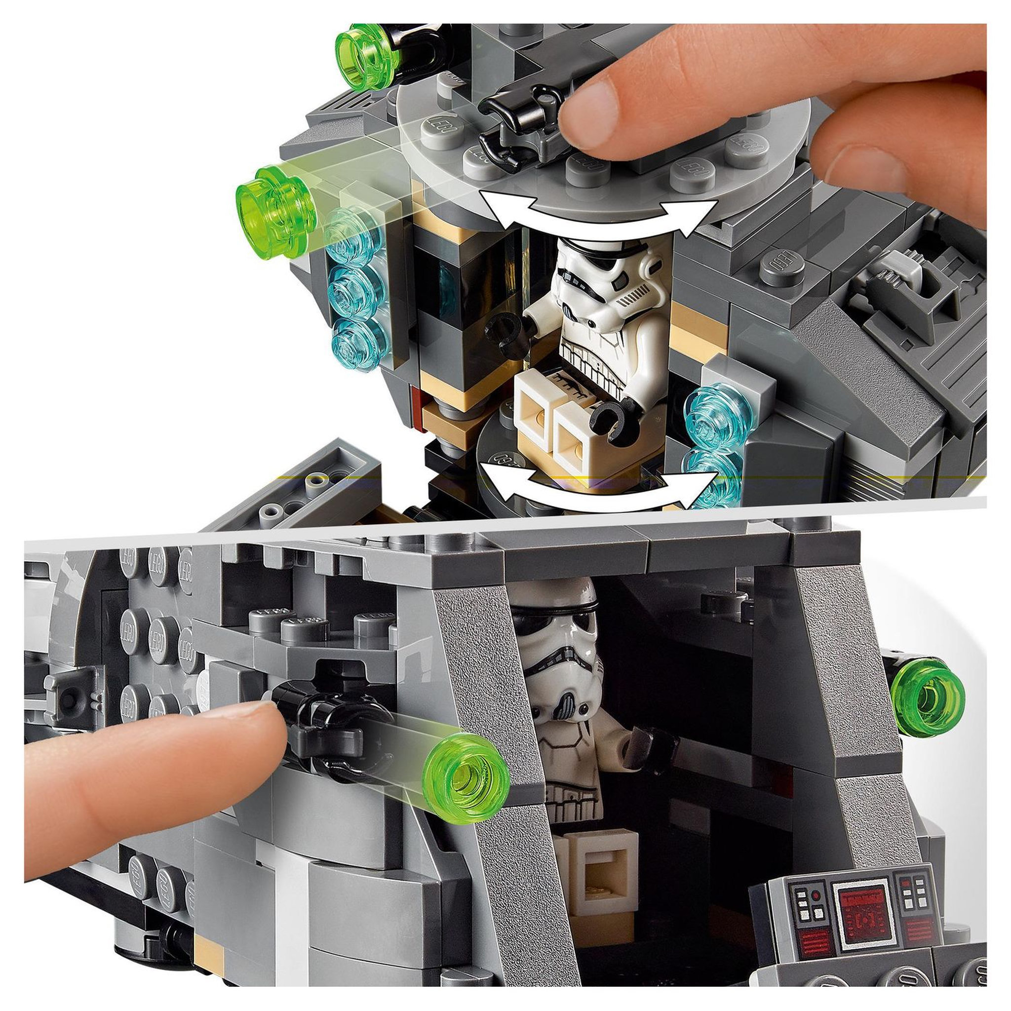 Voir la diapositive 5 : LEGO Star Wars 75311 Le Maraudeur Blindé Impérial dès 8 ans