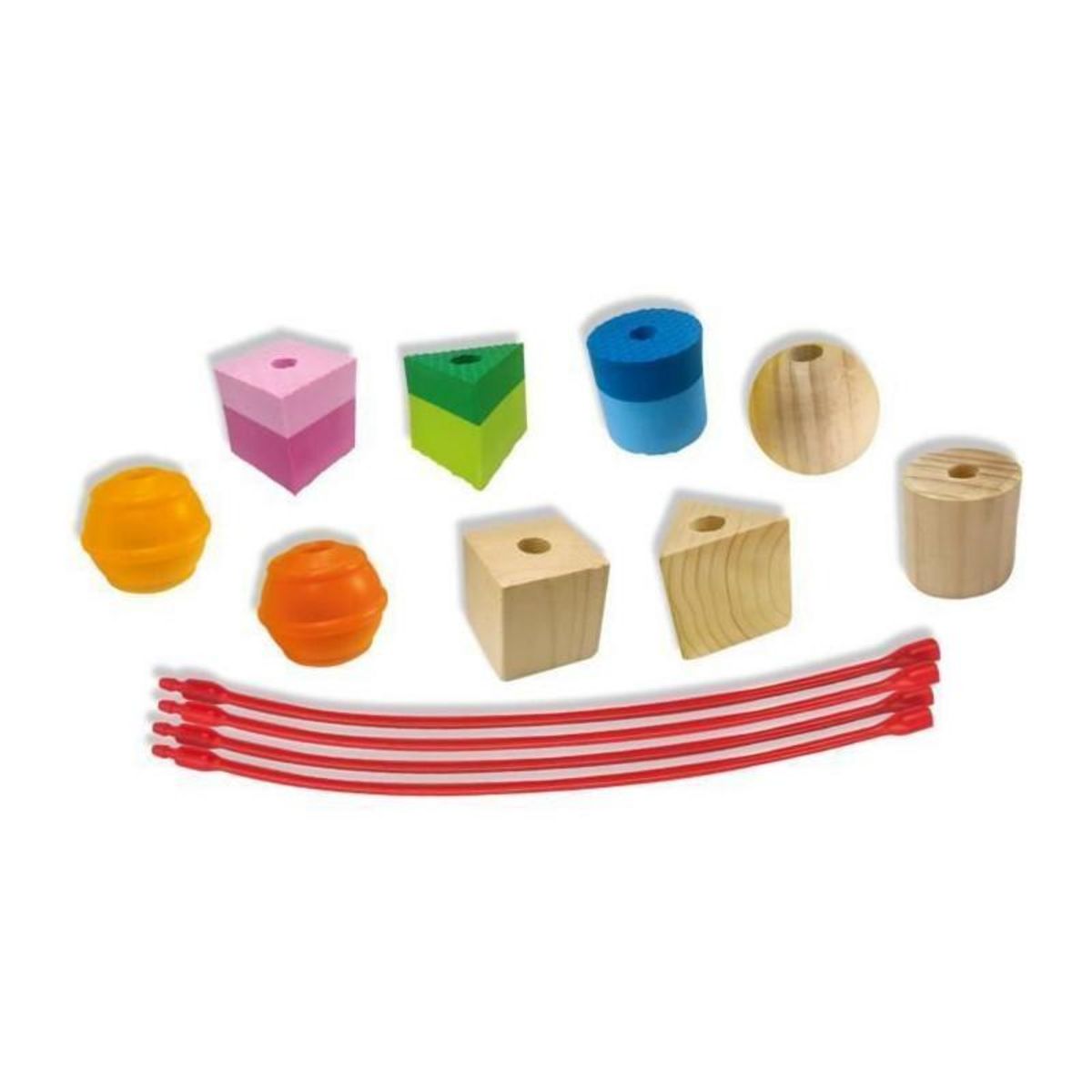 SES Creative SES CREATIVE - 13102 - Perles sensorielles a lacer