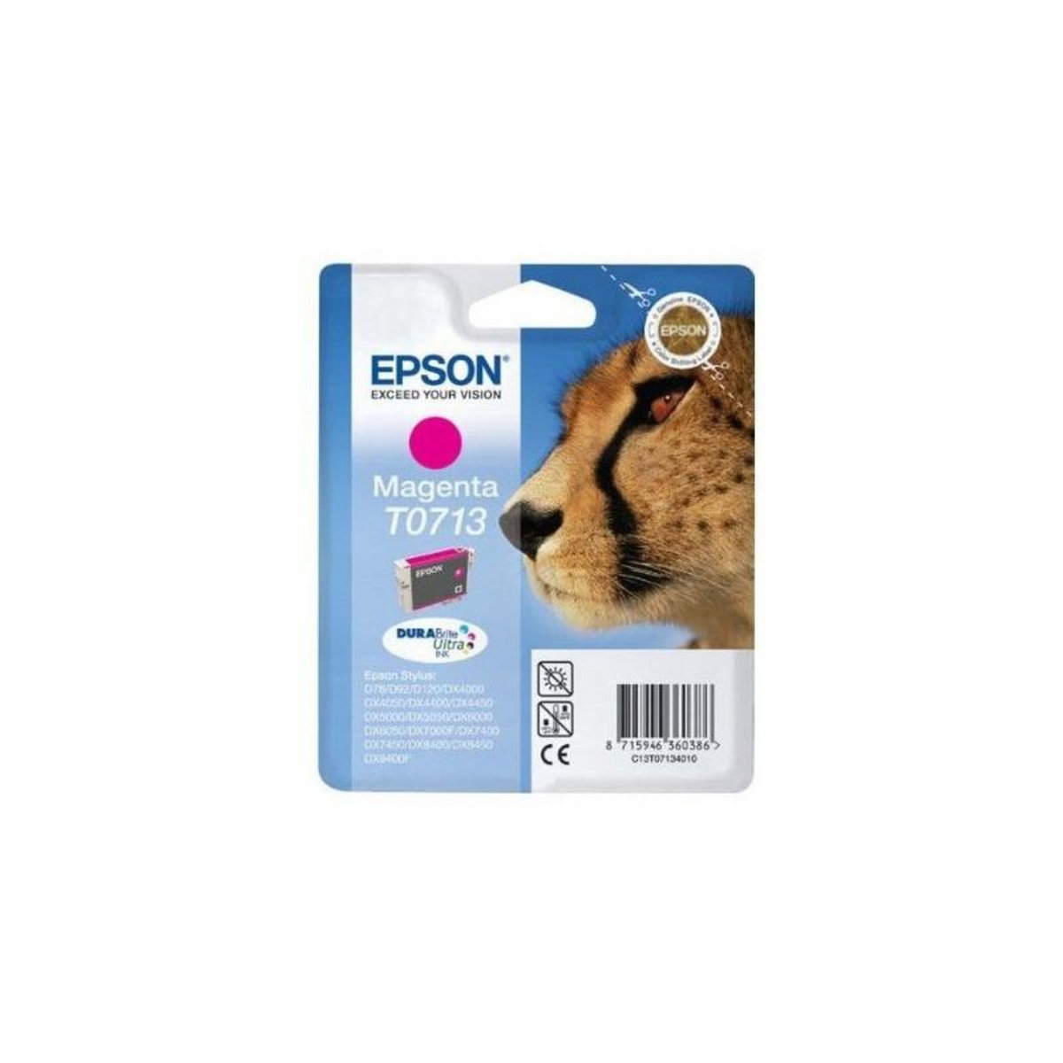 Epson Cartouche imprimante EPSON C 13 T 07134012 - magenta