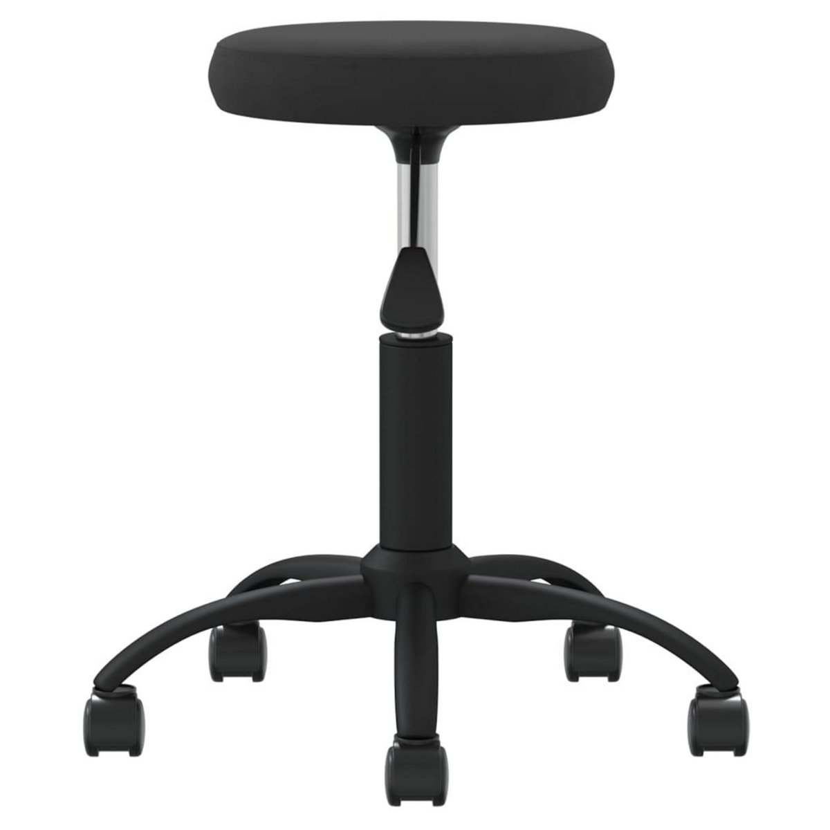 VIDAXL Chaise pivotante de bureau Noir Velours