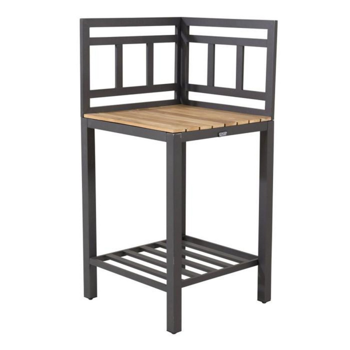 Paris Prix Meuble d'Angle Cuisine d'Extérieur  Mexico  127cm Noir