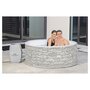 BESTWAY Spa gonflable rond Lay-Z-Spa® Vancouver Airjet Plus&trade; décor pierre