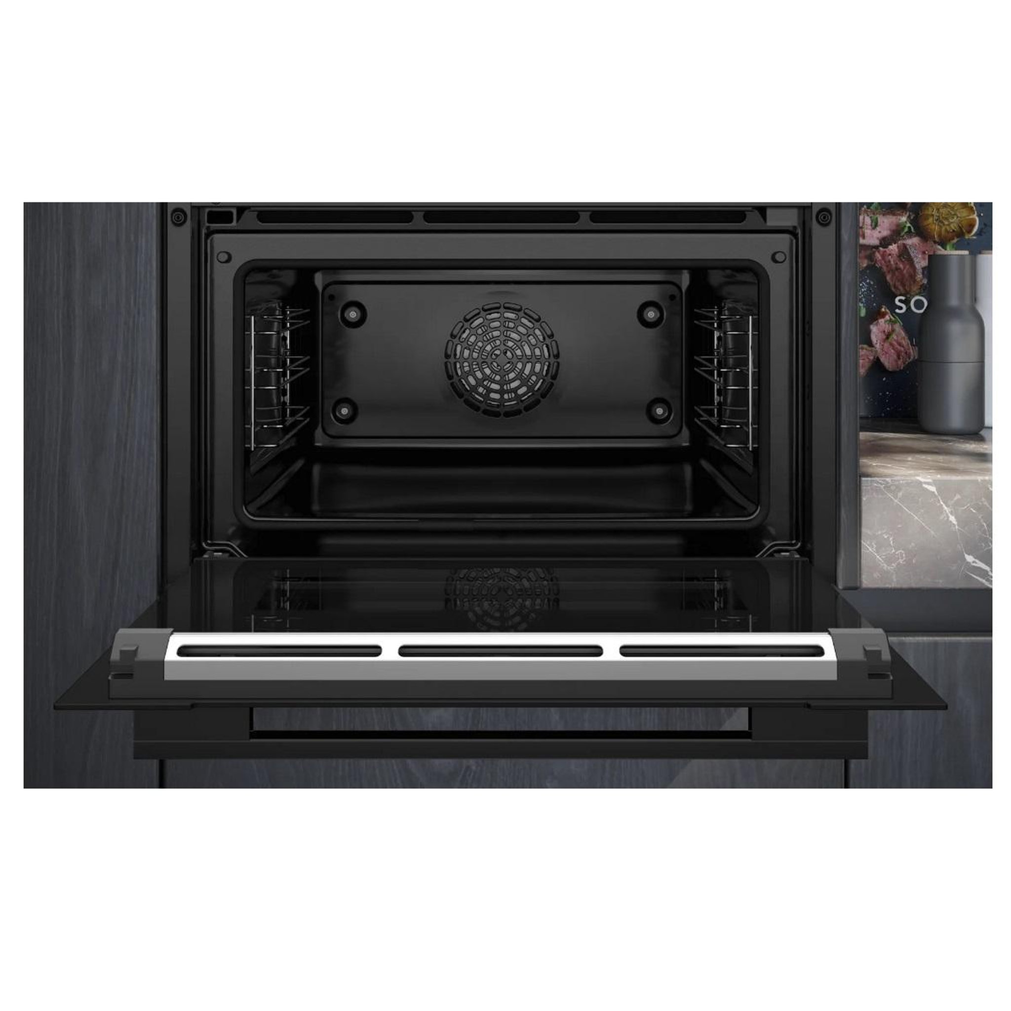 Voir la diapositive 3 : Siemens Four intégrable 47l 60cm a+ pyrolyse noir - cb774g1b1