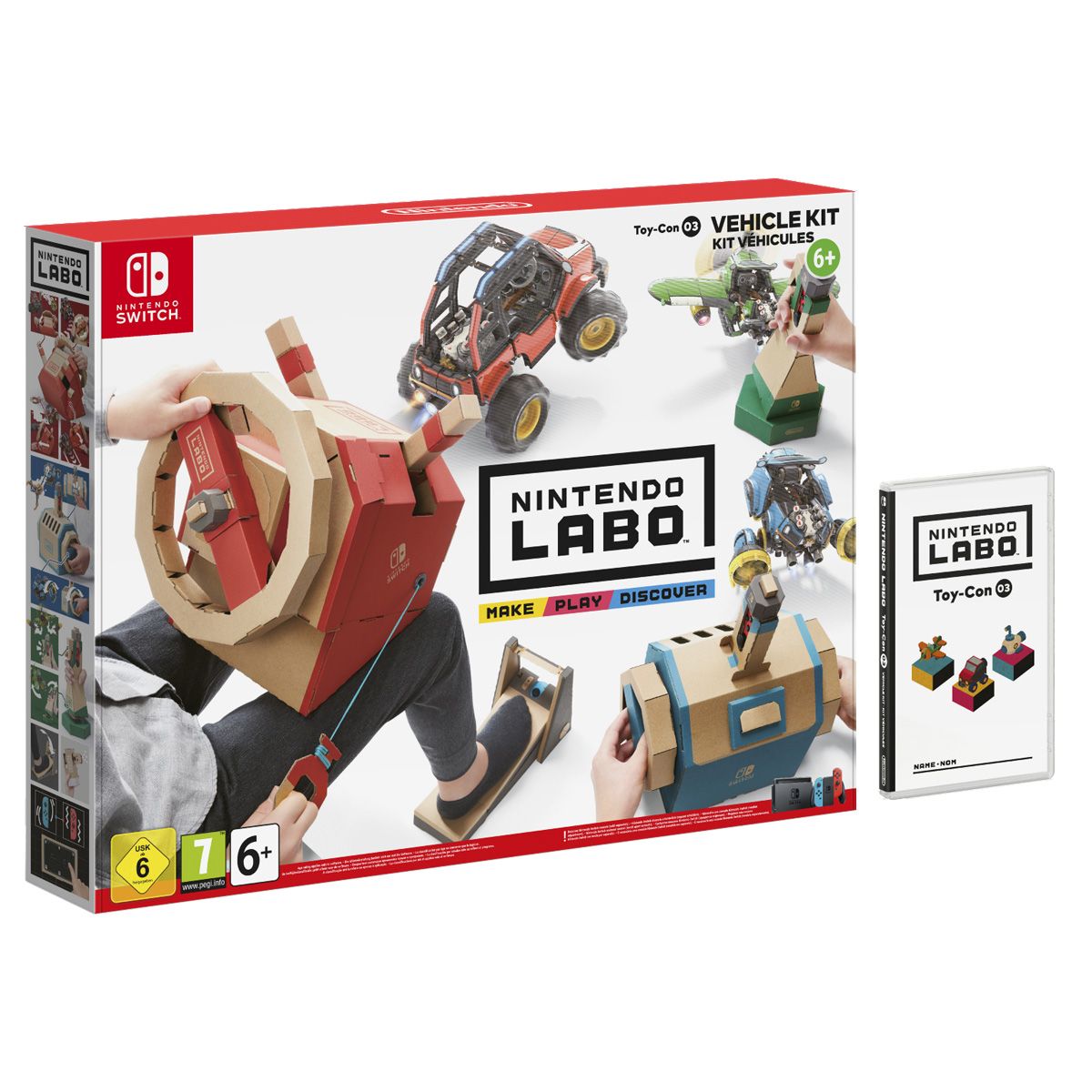 Nintendo Labo - Toy-Con 03 - Kit Véhicules