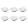 Voir la diapositive 1 : SECRET DE GOURMET Lot de 6 Coupelles  Elegance  14cm Blanc