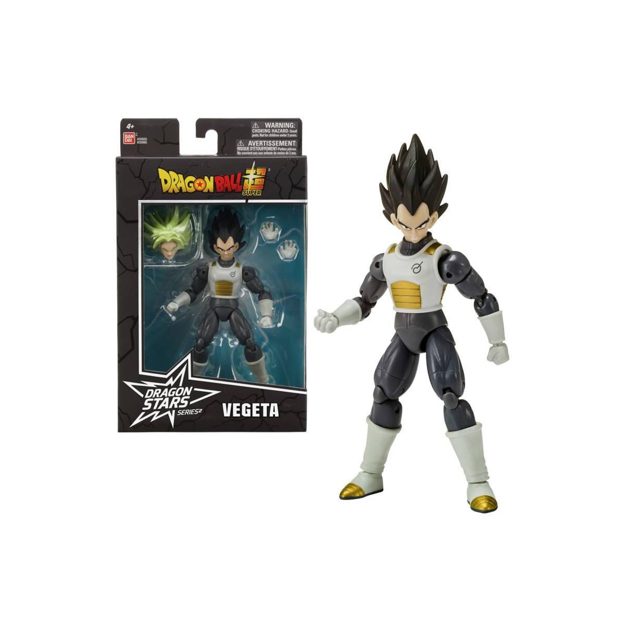 Voir la diapositive 3 : BANDAI Dragon ball Z figurine Vegeta