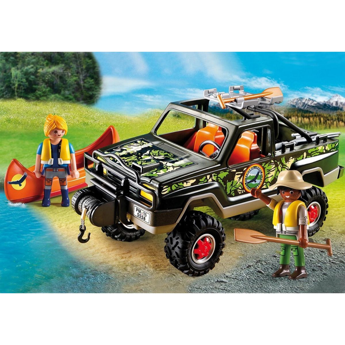 PLAYMOBIL 5558 - Pick-Up des aventuriers