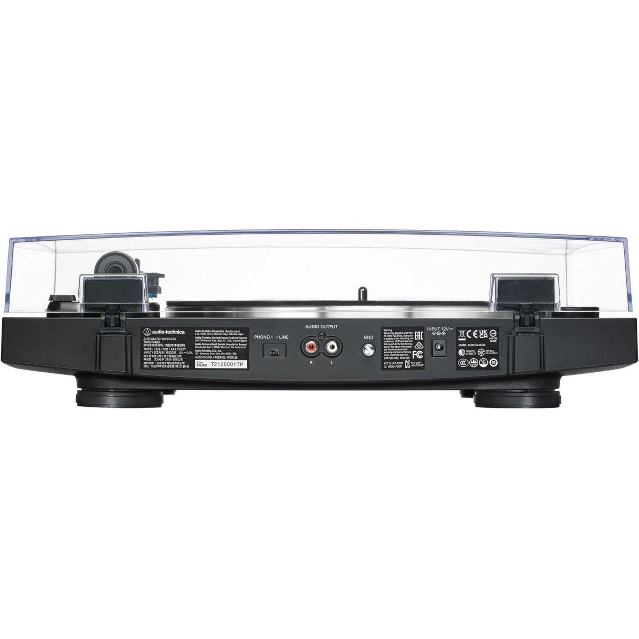 Voir la diapositive 2 : Audio-technica Platine vinyle AT-LP3XBTBK