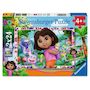 Voir la diapositive 4 : RAVENSBURGER Puzzle 2 x 24 pieces - L univers de Dora l exploratrice