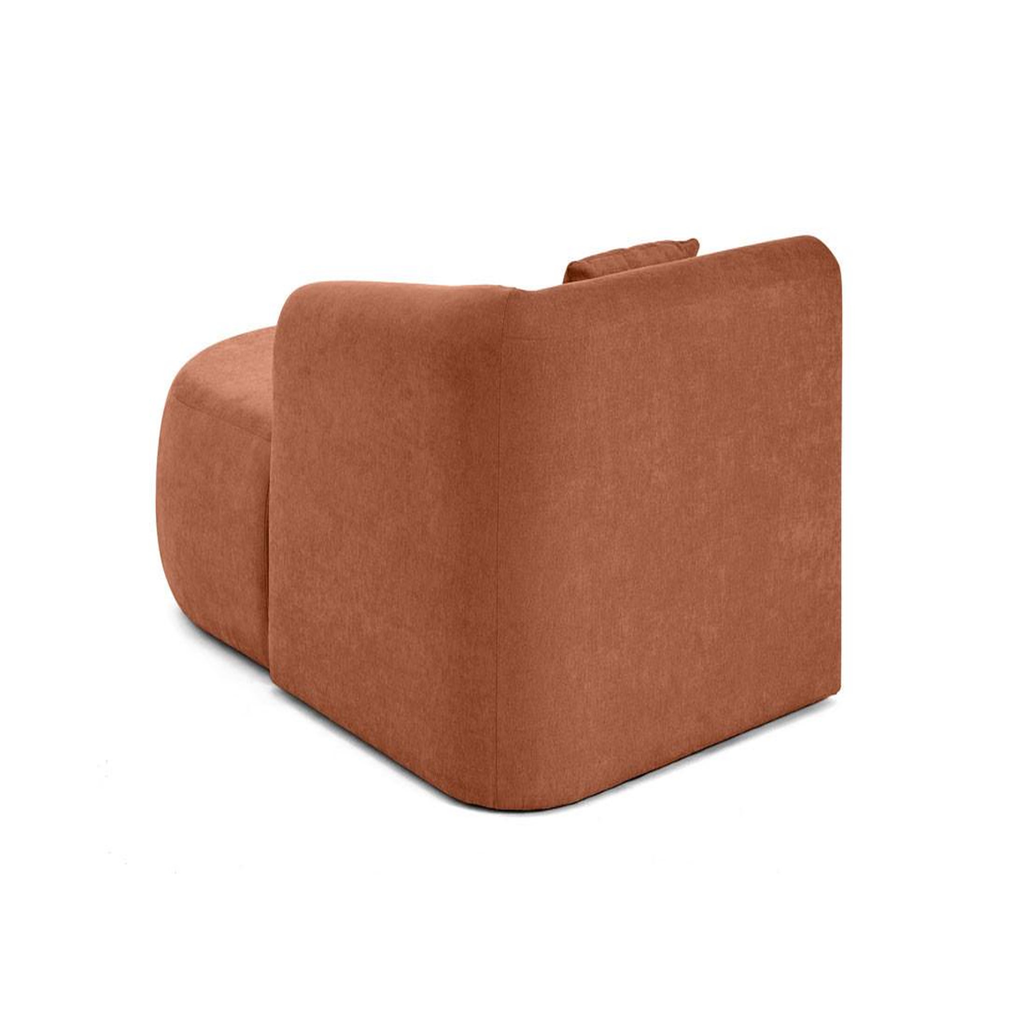 Voir la diapositive 5 : LISA DESIGN Ikare - module d'assise méridienne droit - en tissu