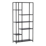 Paris Prix Étagère 6 Niveaux en Métal  El Alto  164cm Noir