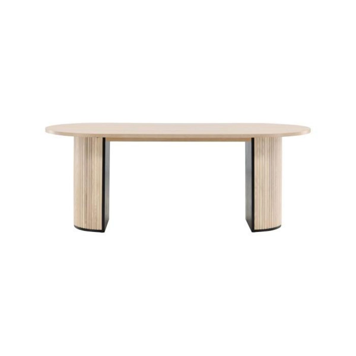 Paris Prix Table à Manger Ovale  Bianca  200cm Naturel