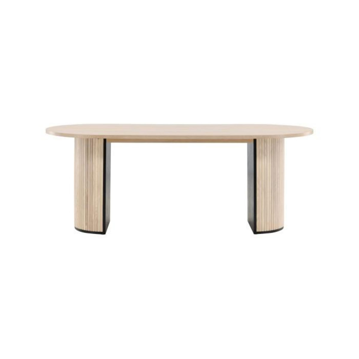 Paris Prix Table à Manger Ovale  Bianca  200cm Naturel