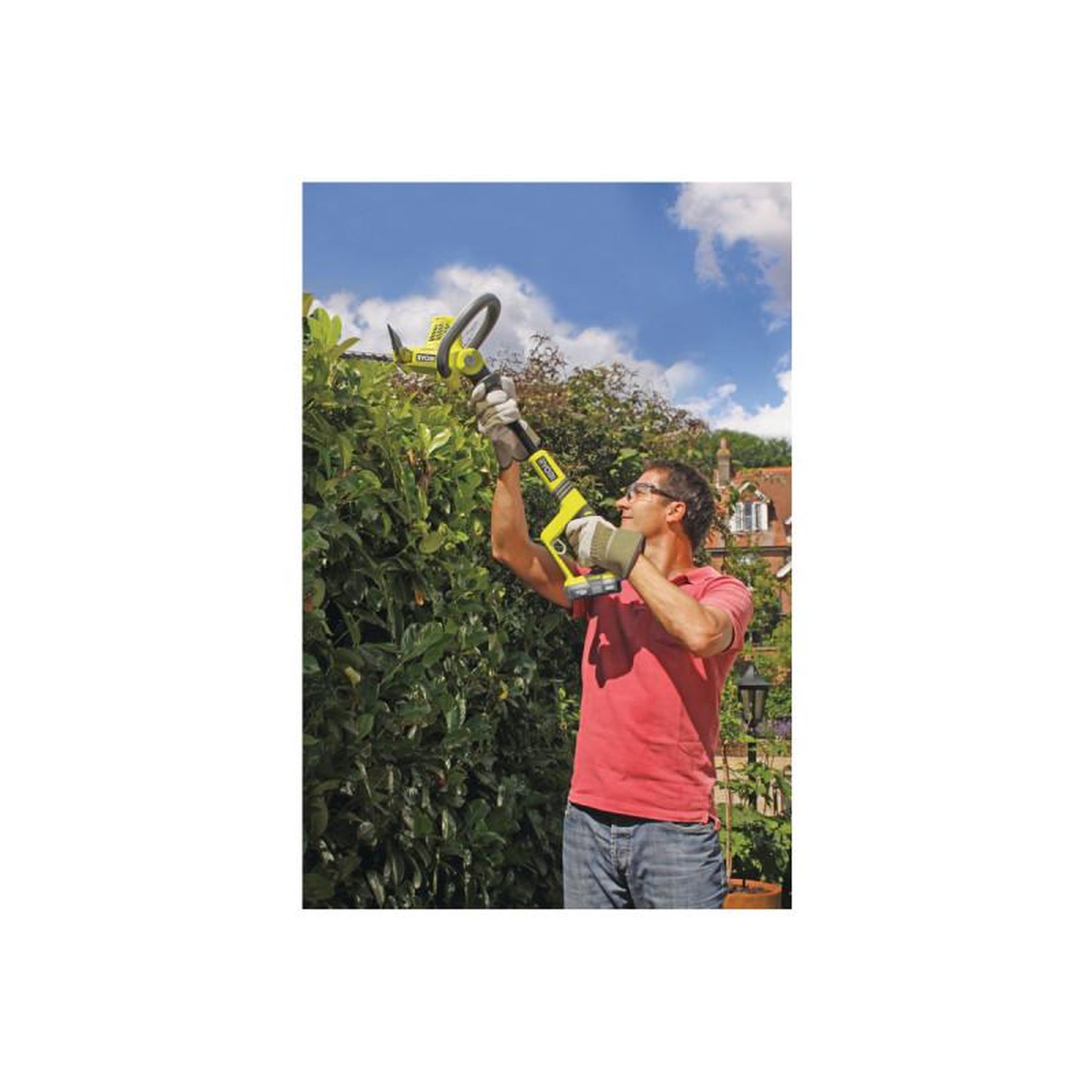Voir la diapositive 3 : Ryobi Taille-haies RYOBI 18V One+ Lithium-ion sans batterie ni chargeur OHT1850X