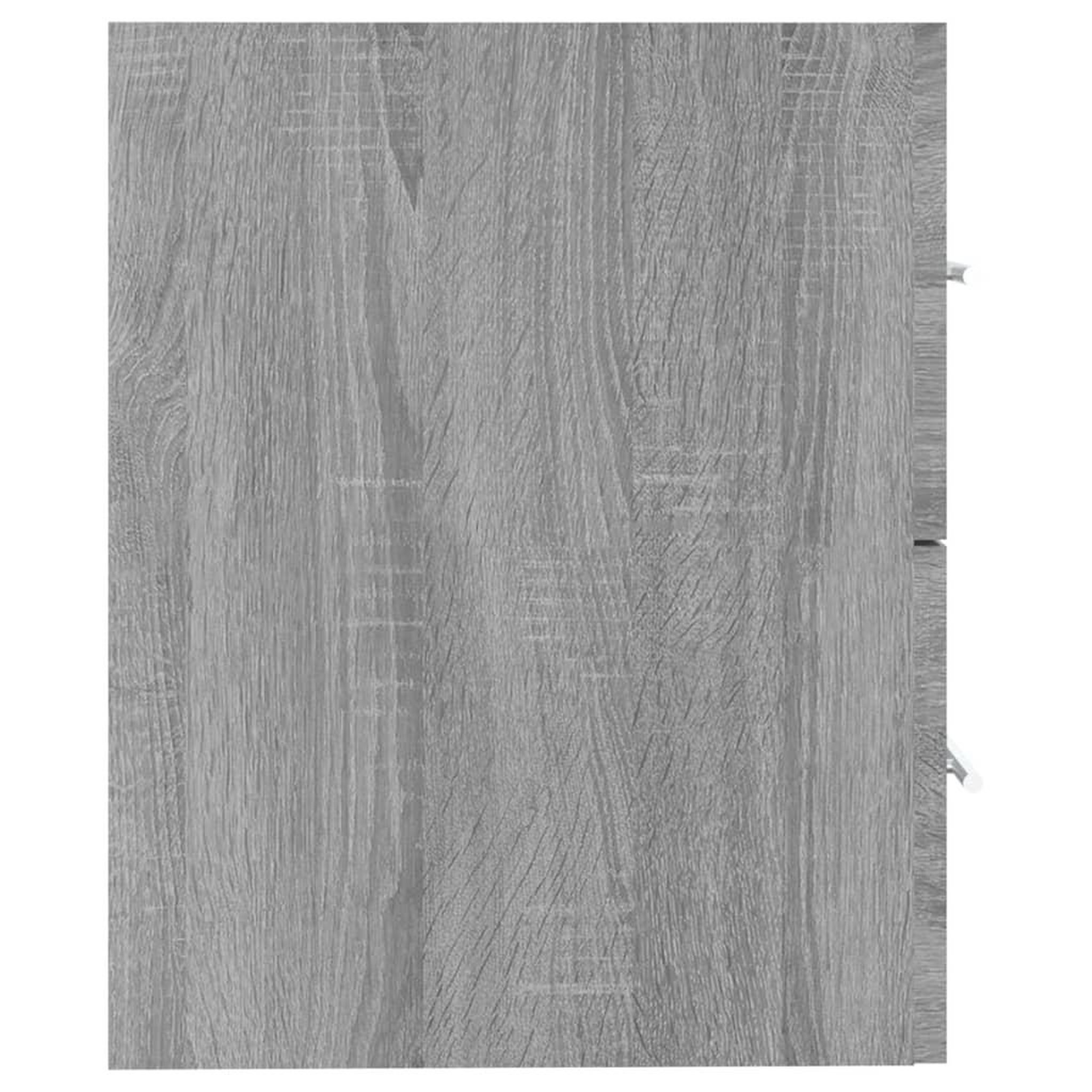 Voir la diapositive 4 : VIDAXL Armoire de lavabo Sonoma gris 60x38,5x48 cm Bois d'ingenierie