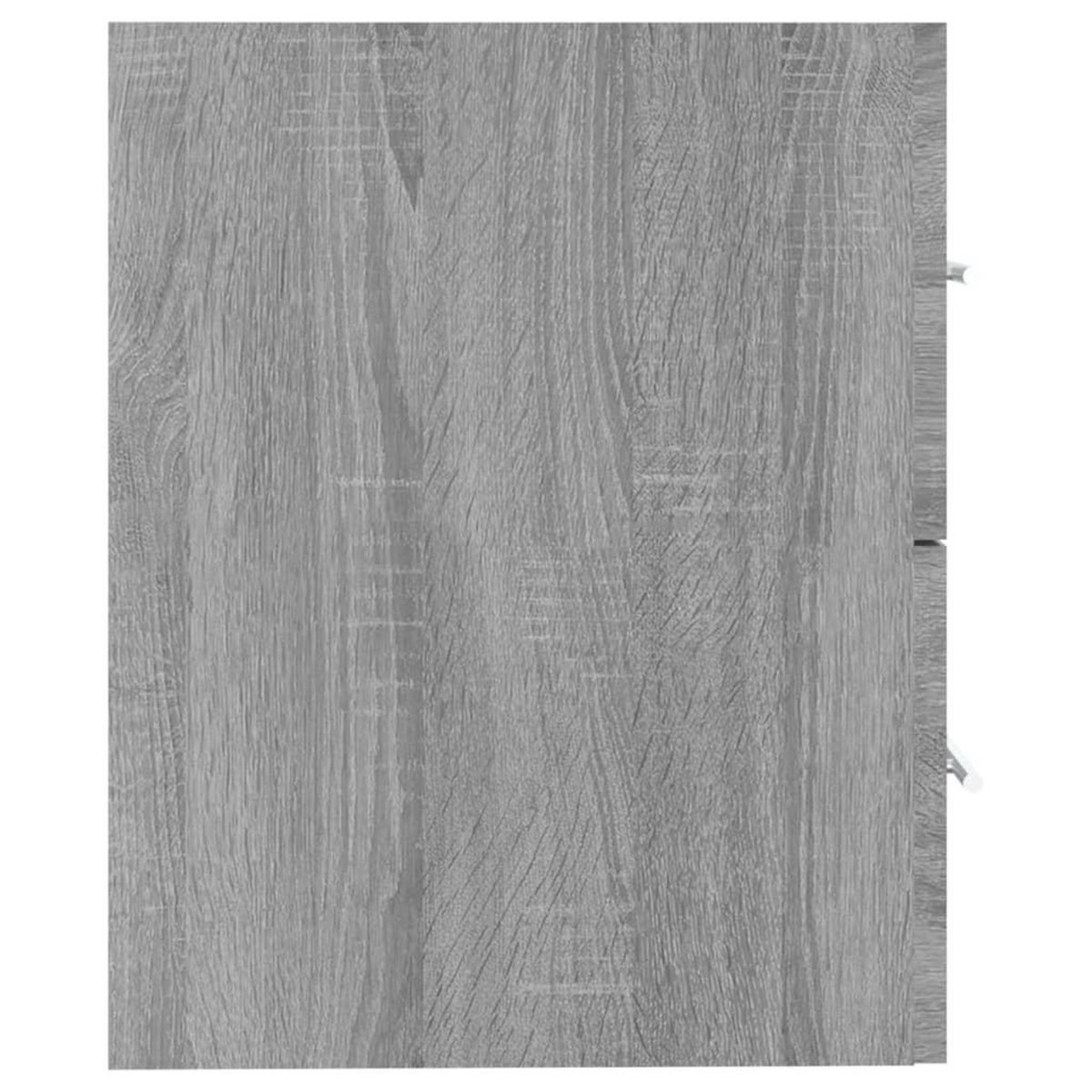 VIDAXL Armoire de lavabo Sonoma gris 60x38,5x48 cm Bois d'ingenierie