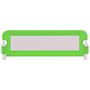 Voir la diapositive 3 : VIDAXL Barriere de securite de lit d'enfant Vert 120x42 cm Polyester