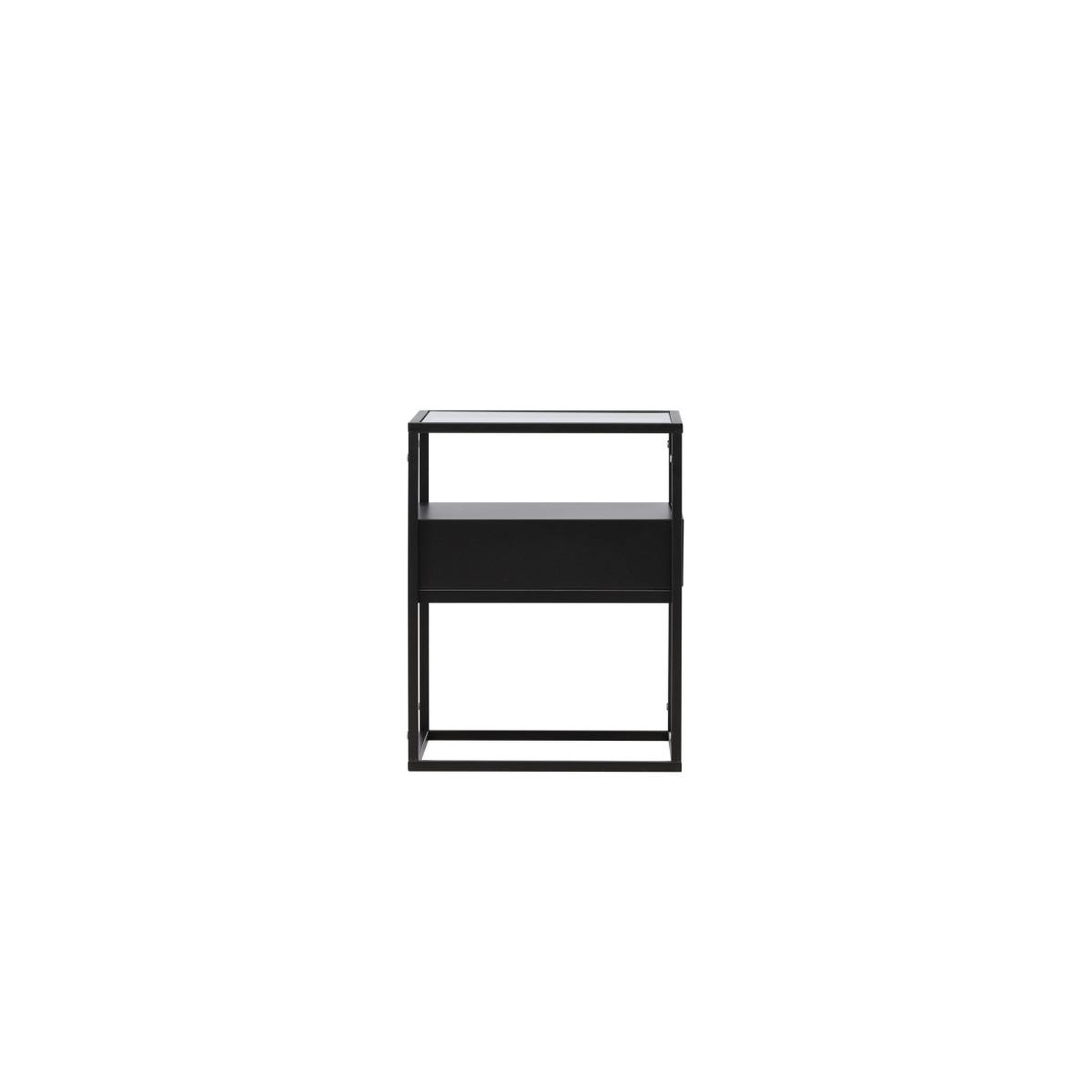 Voir la diapositive 3 : Paris Prix Table d'appoint design  fortaleza  51cm noir