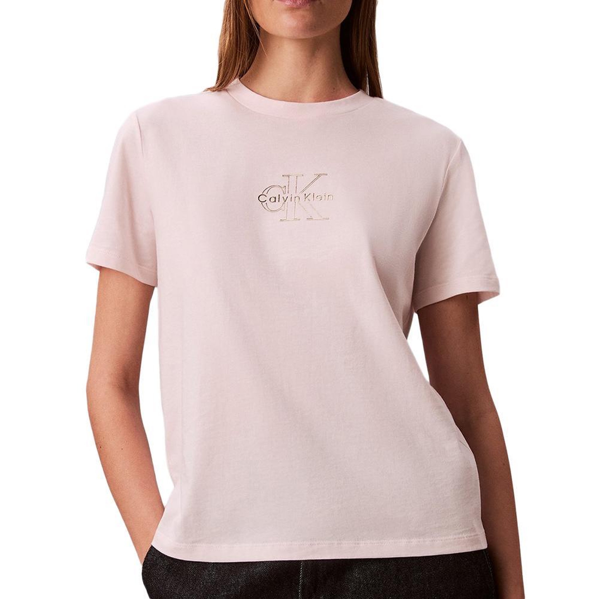 CALVIN KLEIN JEANS T Shirt Rose Femme Calvin Klein Jeans Classic Foil. Coloris disponibles : Rouge