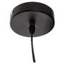 Voir la diapositive 3 : ATMOSPHERA Lampe Suspension Métal  Cloche  19cm Noir